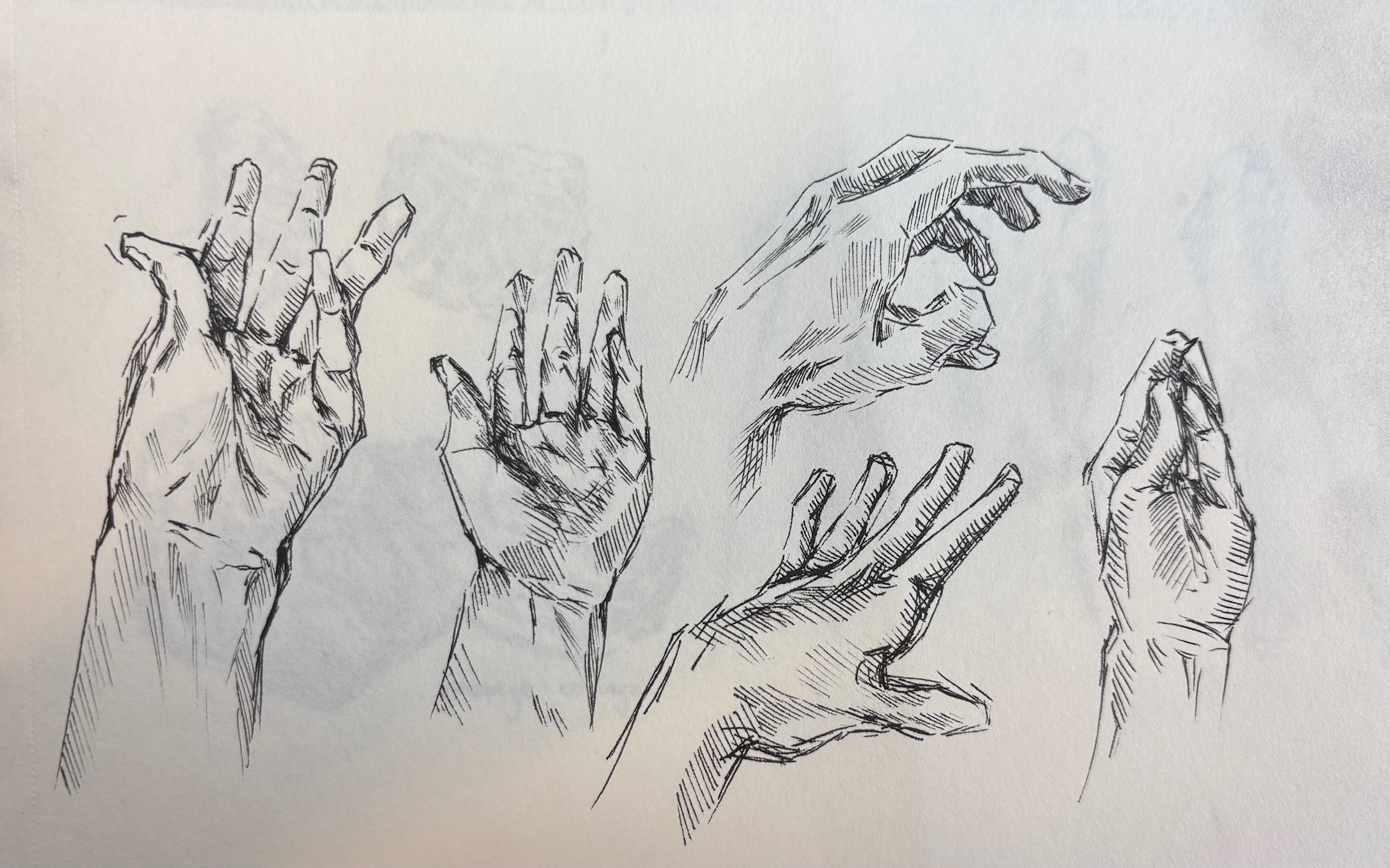 Hand sketches
