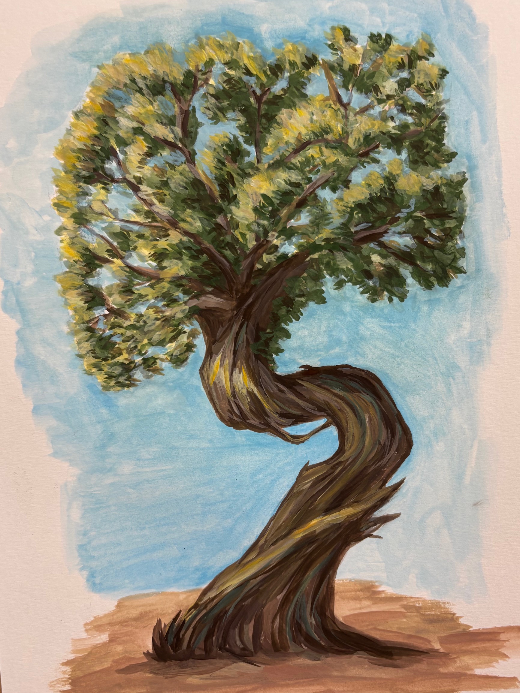 Tree painting