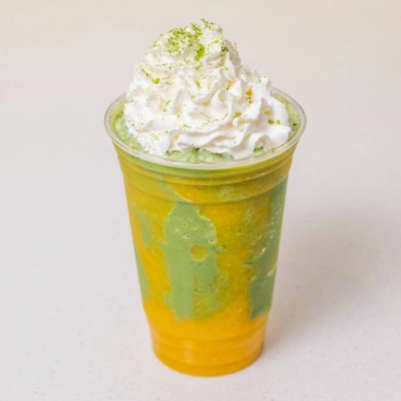 Mango Matcha Frappe