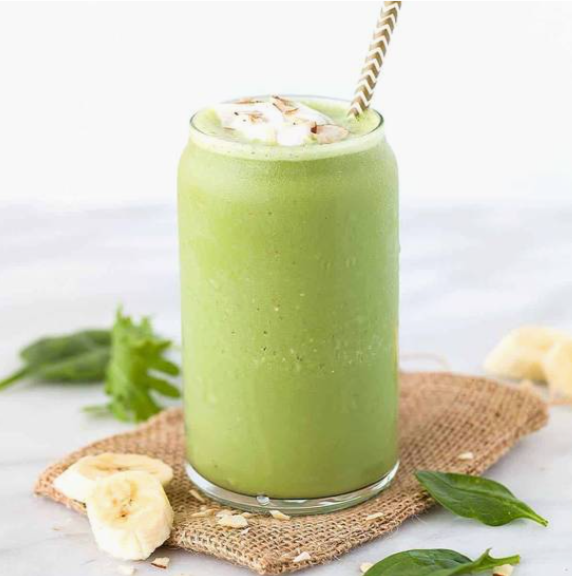 Banana Matcha Frappe
