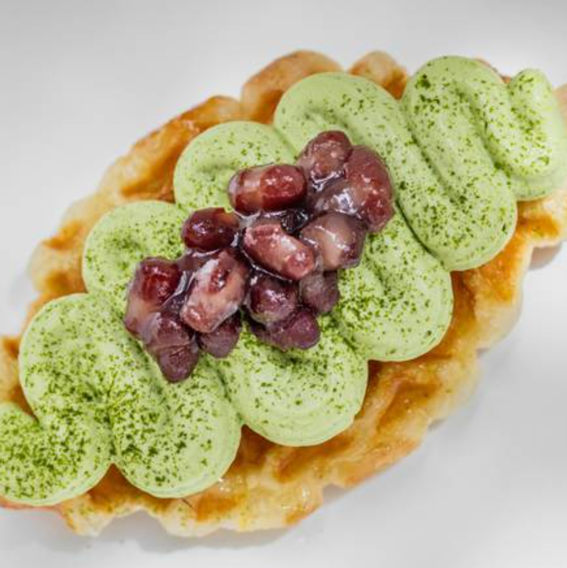 Matcha Cream Loli Waffle